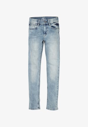 MIT WASCHUNG - Vaqueros slim fit - blue