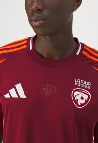 adidas Performance LATVIAN LFF HOME - Fodboldtrøjer - team burgundy