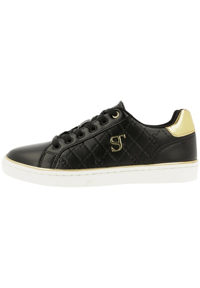 Sneakers laag - blk-gld