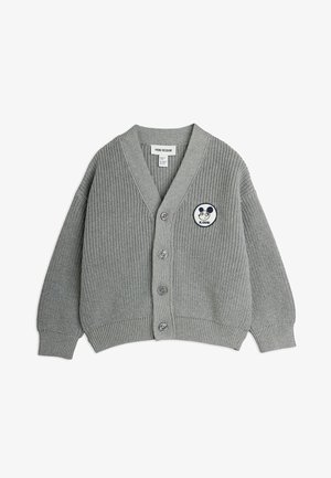 Mini Rodini, RITZRATZ PATCH CHUNKY KNITTED CARDIGAN - Cardigan - grey