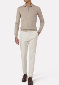 Oscar Jacobson DENZ - Housut - creme white