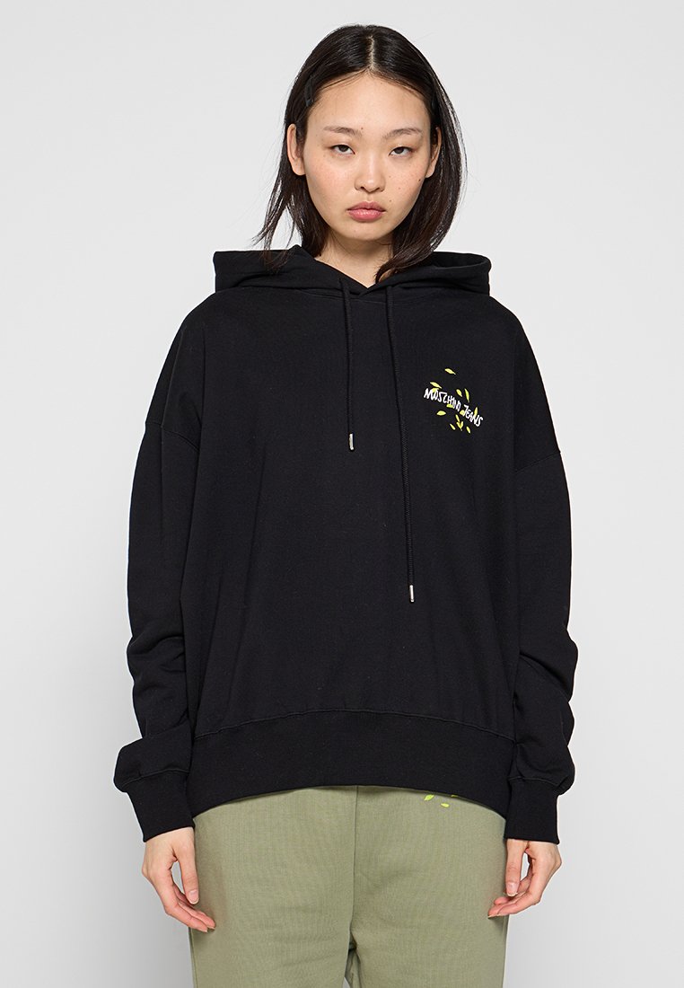 MOSCHINO JEANS Hoodie zwart MOSCHINO JEANS Hoodie zwart