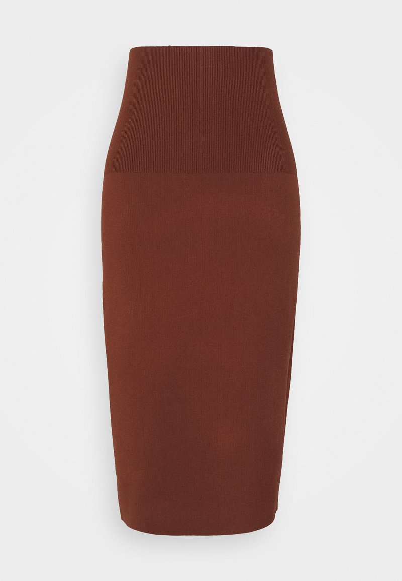 Victoria Beckham Kokerrok donkerroze