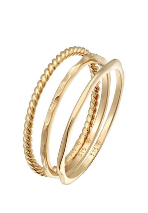 3 PACK CLASSIC - Ring - gold