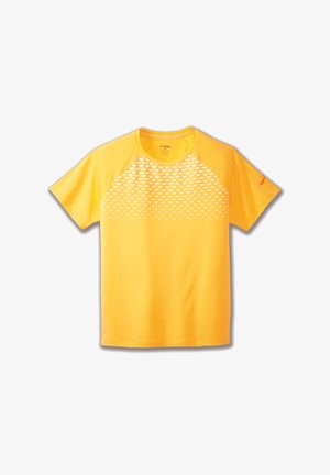 Brooks ATMOSPHERE SHORT SLEEVE 2.0 - Spordi T-särk - orange pop tempo print