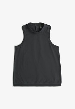 G-STAR, OPEN BACK KNIT TANKTOP - Top - petrol