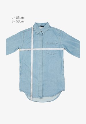 Urban Classics, OVERSIZED - Teksakleit - tintedlightbluewashed