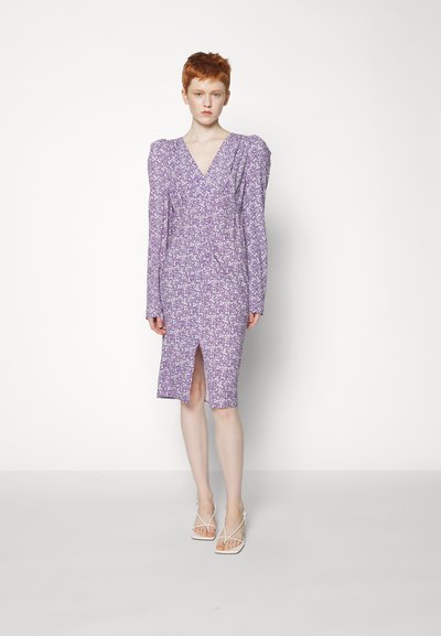 DESIGNERS REMIX HAWAII MIDI DRESS - Φόρεμα ημέρας - purple flower