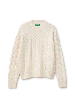 United Colors of Benetton, Jumper - white