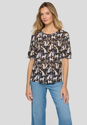 Rabe, RABE T-SHIRT - Print T-shirt - schwarz
