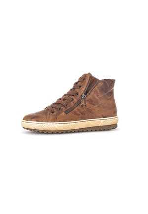 Lace-up ankle boots - braun