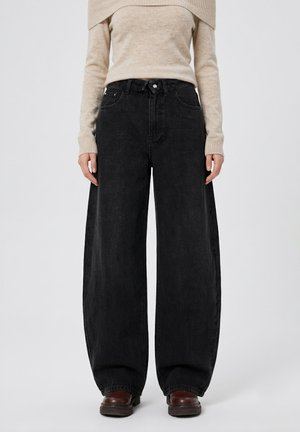 Even&Odd Tall by Zalando, Дънки с широк крачол - black denim