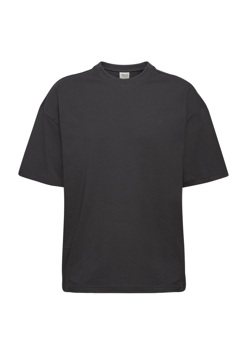 HALO GRAPHIC BOXY - T-Shirt print - raven