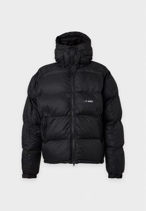 ARKK Copenhagen, LOGO PUFFER UNISEX - Зимно яке - faded black