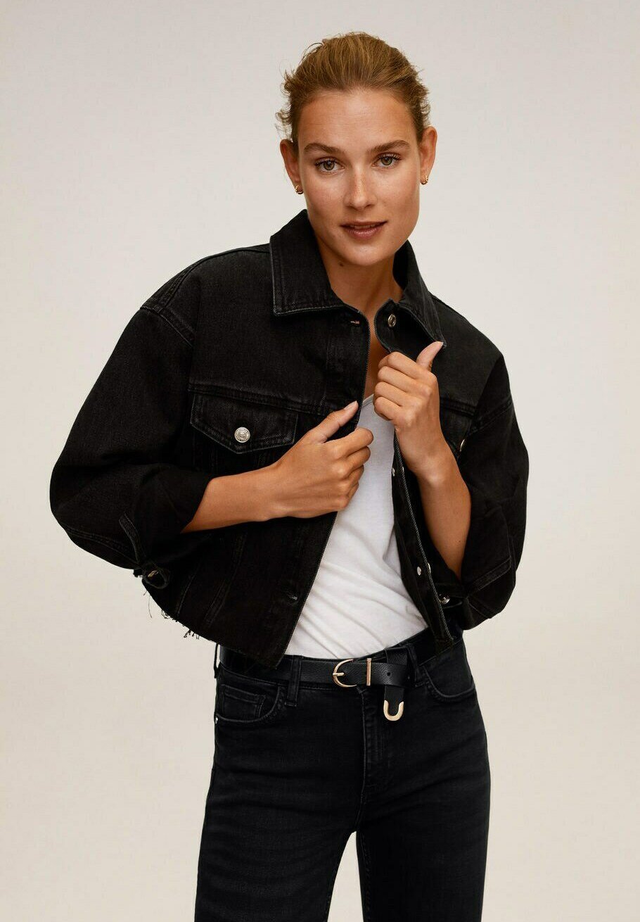 Mango KIM - Jeans Skinny Fit - black denim - Zalando.ie