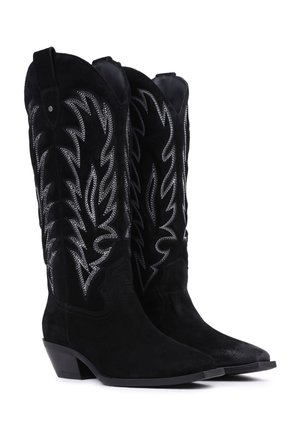Bronx, KAY-SI - Bottes de cowboy / motard - black