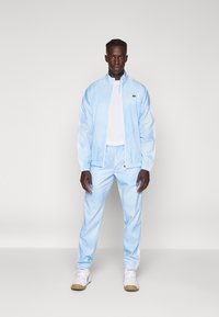 Lacoste Sport TRACKSUITS TRACK SET - Träningsset - light blue/white