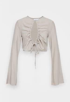 Weekday CASSIE BLOUSE - Bluse - mole