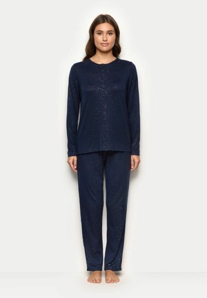 STARDUST SET - Pijama - dark blue glitter