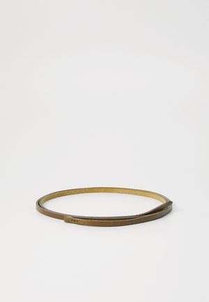 Vanzetti WRAP BELT WITH BEVELLED KNOTABLE TIP - Centură - olive