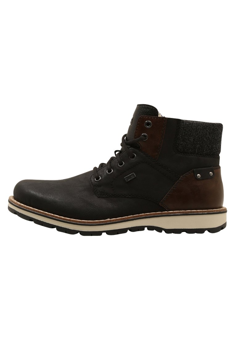 rieker black lace up boots