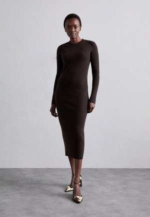Iro, LIETTE - Robe pull - dark brown