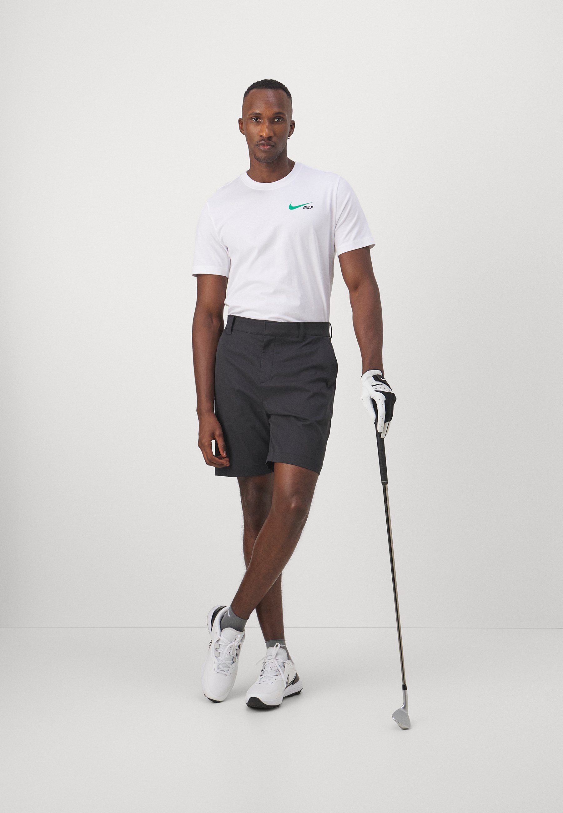 nike golf black shorts