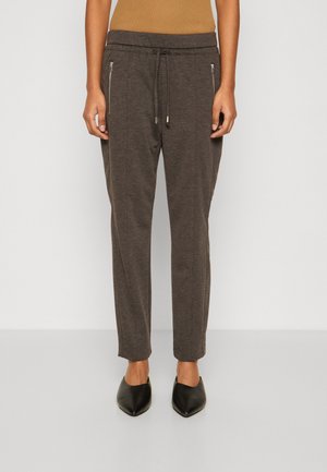 VMMELANIE TAPERED ZIP - Pantaloni - dark grey melange