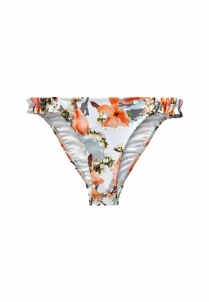 FLORAL RUFFLE - Bikinialaosa - white