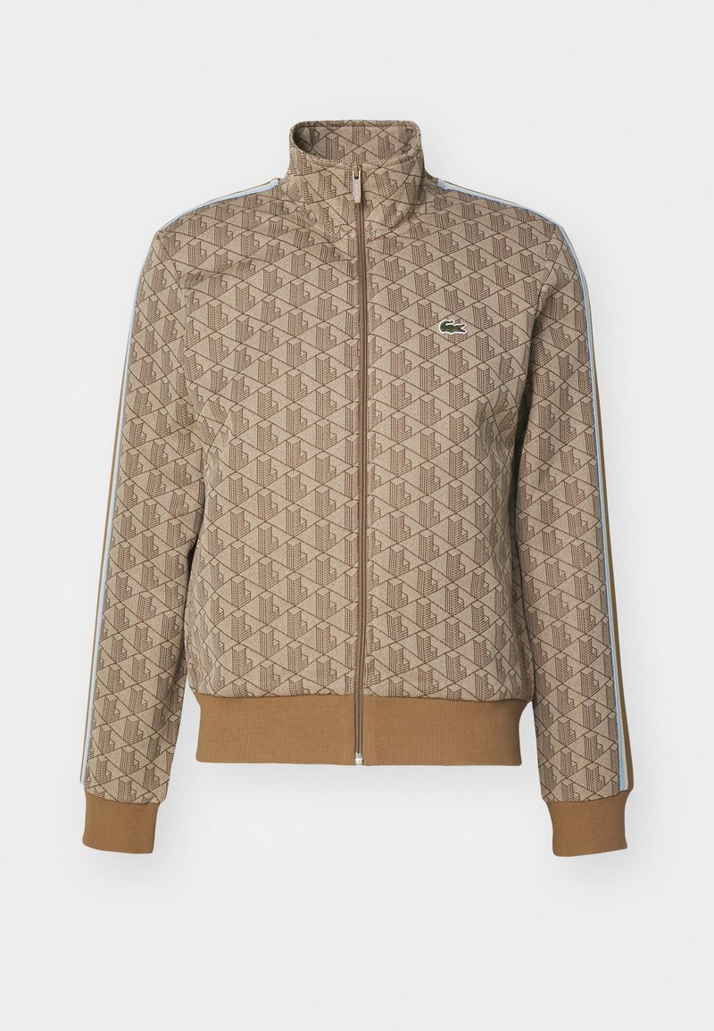 Lacoste - MONOGRAM TRACK JACKET - Trainingsjacke - croissant/cookie, Vergrößern