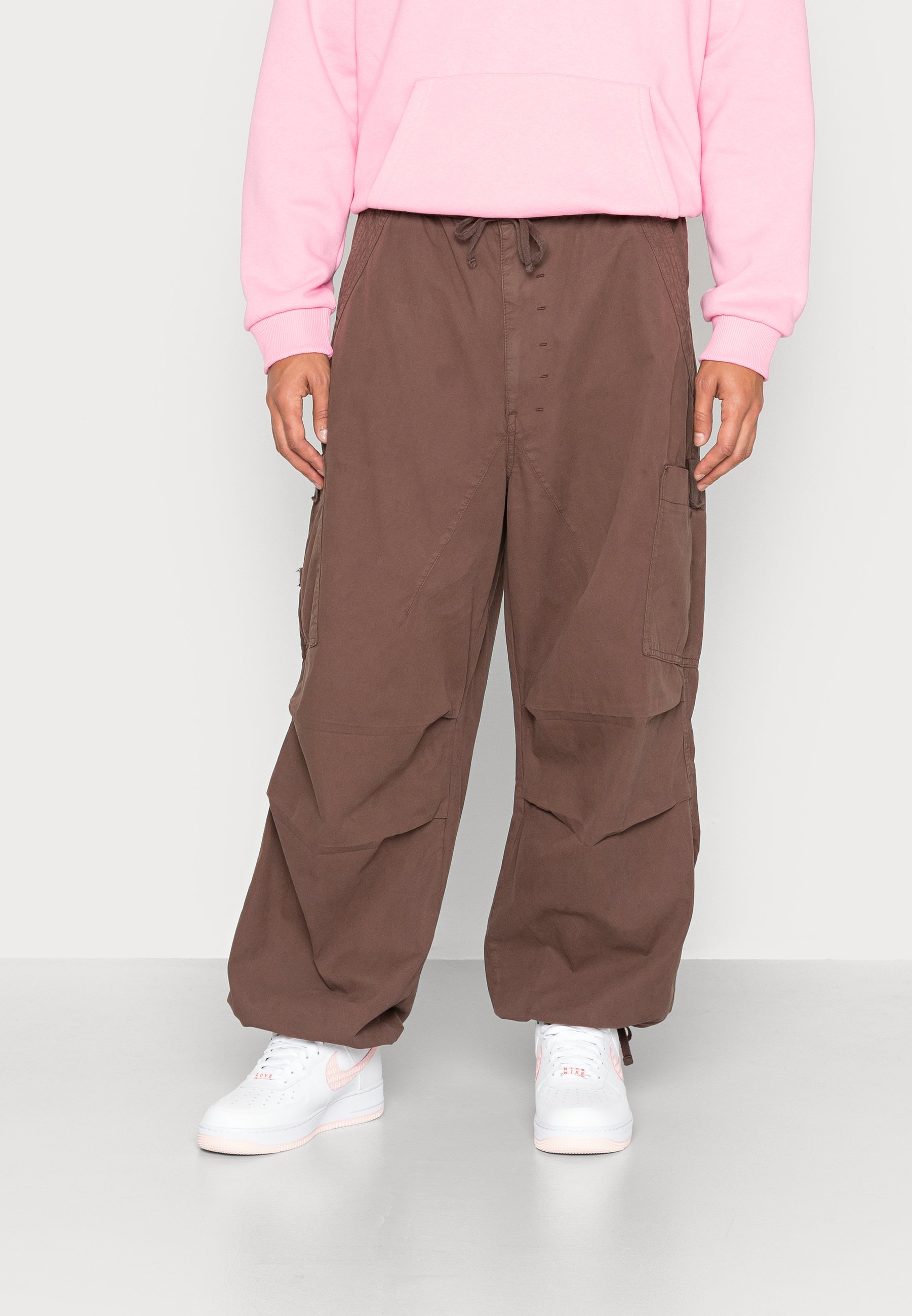 Rust Parachute Cargo Pants Jaded London, 53 OFF