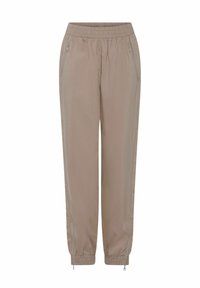 Girlfriend Collective Spodnji deli trenirk - silver mink