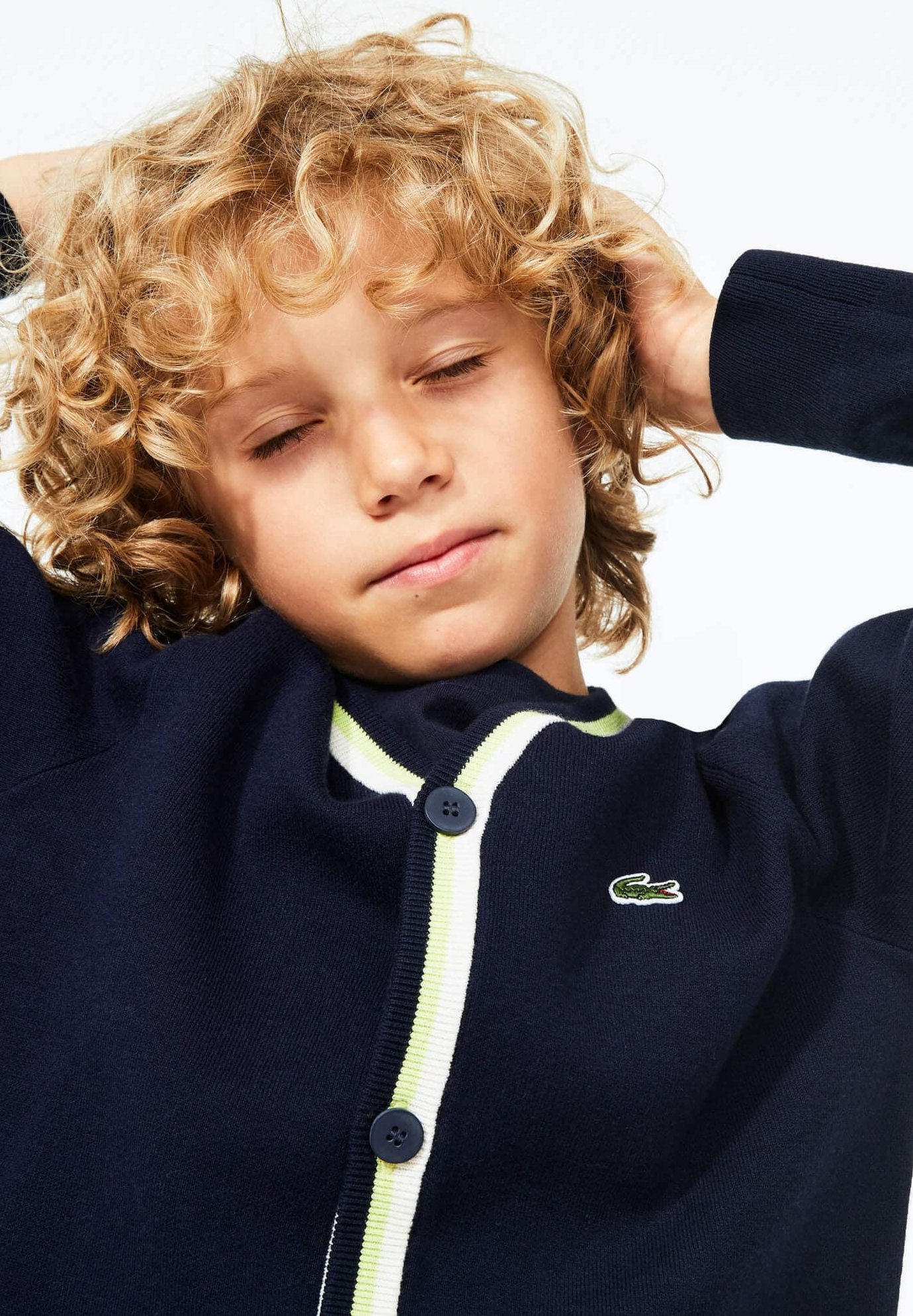 gilet lacoste garcon