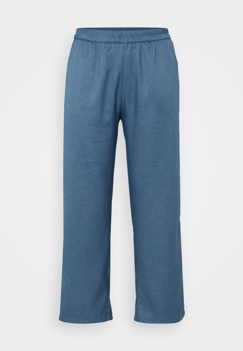 ONLY Carmakoma Broek donkerblauw denim