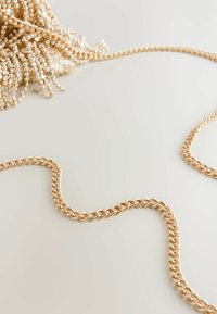 Next FRINGE BEADED - Pisemska torbica - gold coloured