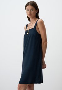 Jimmy Key SQUARE NECK MINI  - Freizeitkleid - dark blue