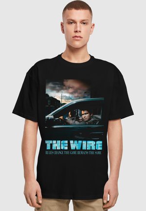 THE WIRE POSTER HEAVY - T-shirts med print - black