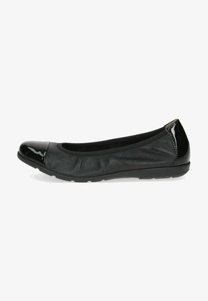 Caprice, Ballet pumps - black nap pat