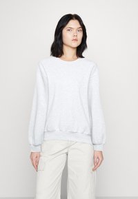 Gina Tricot BASIC - Collegepaita - grey melange