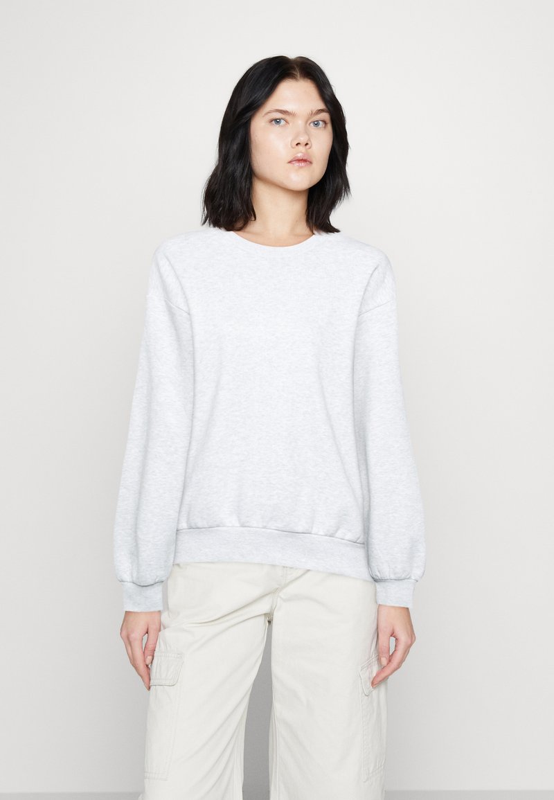 Gina Tricot BASIC - Collegepaita - grey melange