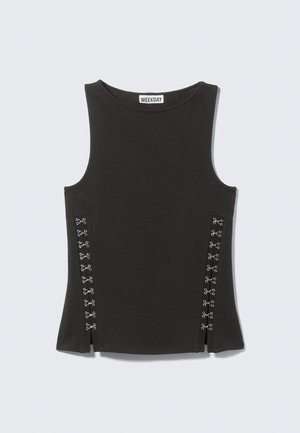 Weekday HOOK & EYE - Top - black