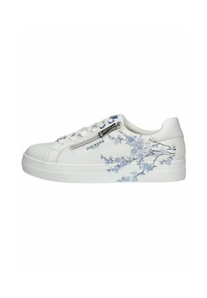 SNEAKER - Sneakers laag - weiss/blau