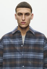 DOUBLE A BY W.W. COOPER - Shirt - bluefin check