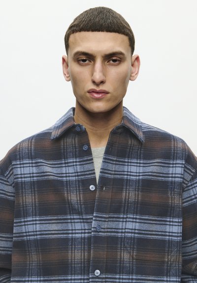 WOOD WOOD WWCOOPER - Shirt - bluefin check