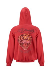 Ed Hardy MELROSE TIGER  - Jersey con capucha - red