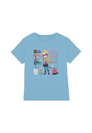 Cotton Soul, HARRY POTTER EVERYTHING THAT IS LUNA LOVEGOOD UNISEX - T-Shirt print - light blue