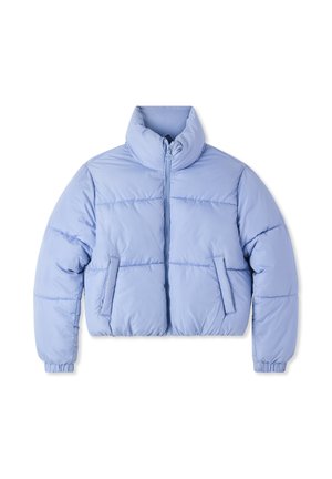 IMBOTTITO CON COLLO ALTO SENZA CAPPUCCIO - Giacca invernale - celeste