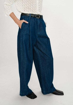 LARGE - Wide Leg - mediumblue