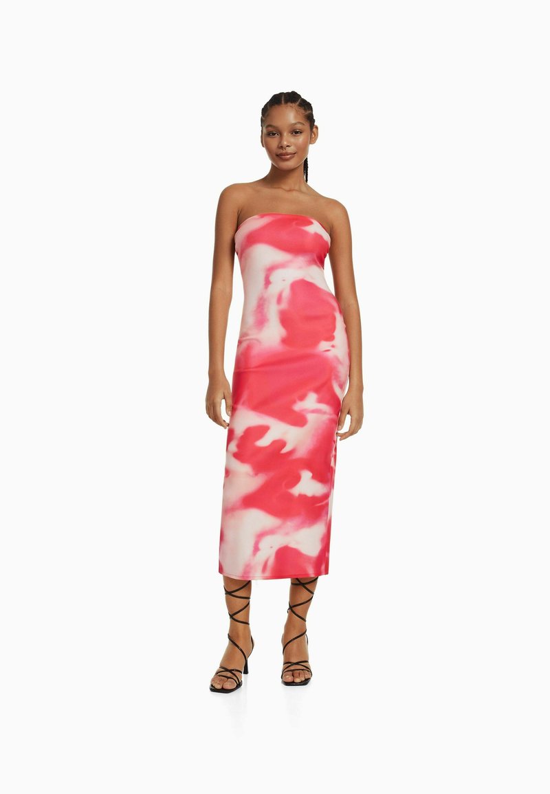 Bershka Jurk rood