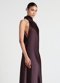 Calliope HALTERNECK  - Robe de cocktail - marrone scuro